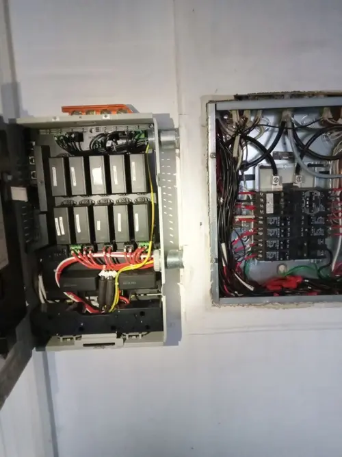 Electrical panel upgrade completed for Indoor Lighting Installation in Nolensville